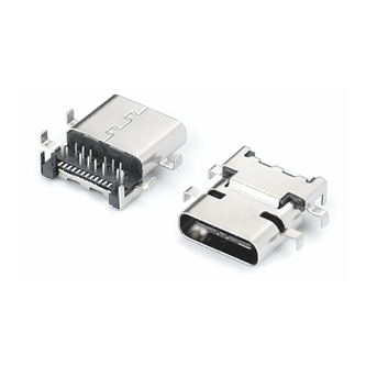 TYPE-CF24P沉板1.98六脚插板DIP+SMT 10.3L